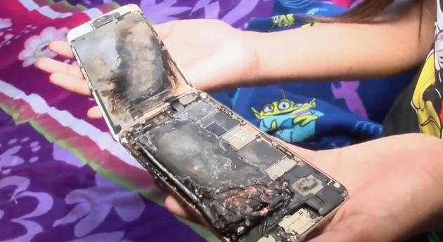 iPhone 6已经烧毁