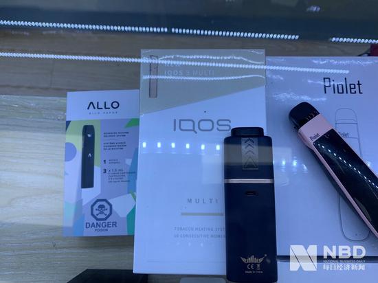 IQOS电子烟 图片来源：每经记者 刘玲 摄