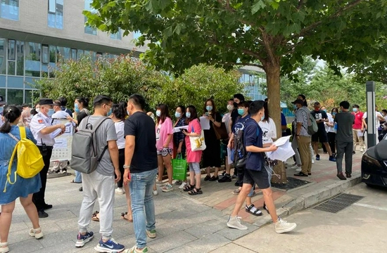 　北京朝阳区仲裁院门口