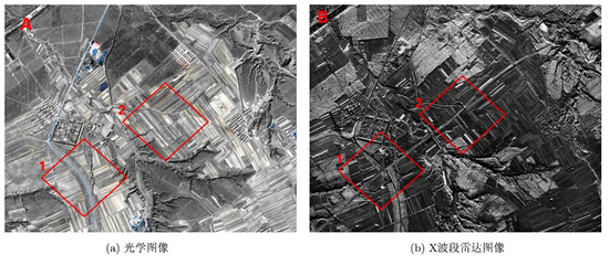 光学遥感和合成孔径雷达的图像对比丨《雷达学报》[13]