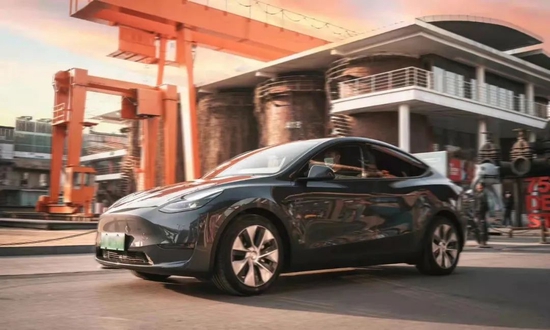 特斯拉Model Y，图源特斯拉官微