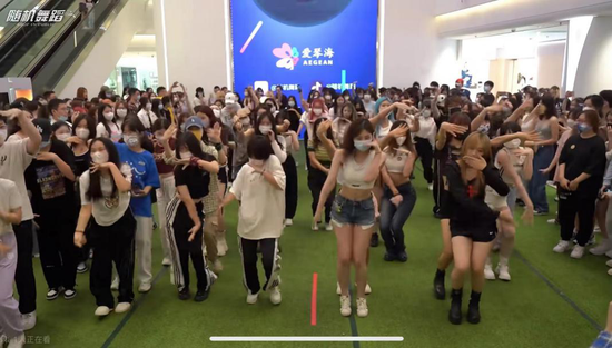 随机舞蹈活动北京通州爱琴海站