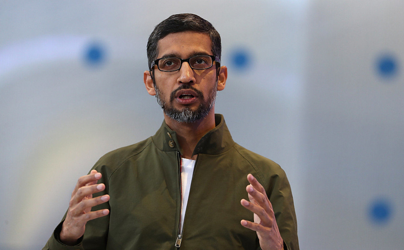 桑达尔·皮猜（Sundar Pichai）正式成为Alphabet的首席执行官。图片来源@视觉中国