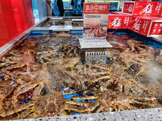 【盒马假期新闻稿】盒区房扩容超60城   帝王蟹、东星斑引领长假品质消费281
