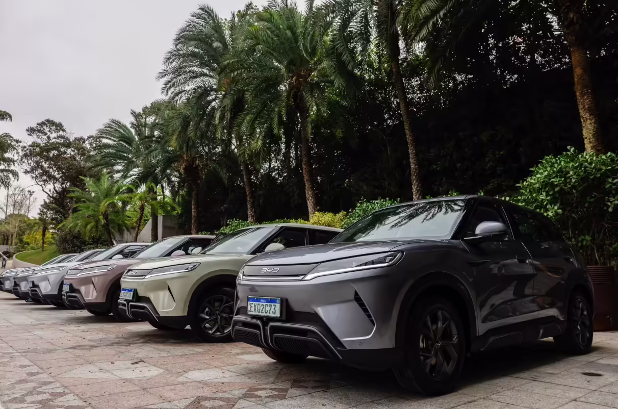 比亚迪在巴西销售的车型