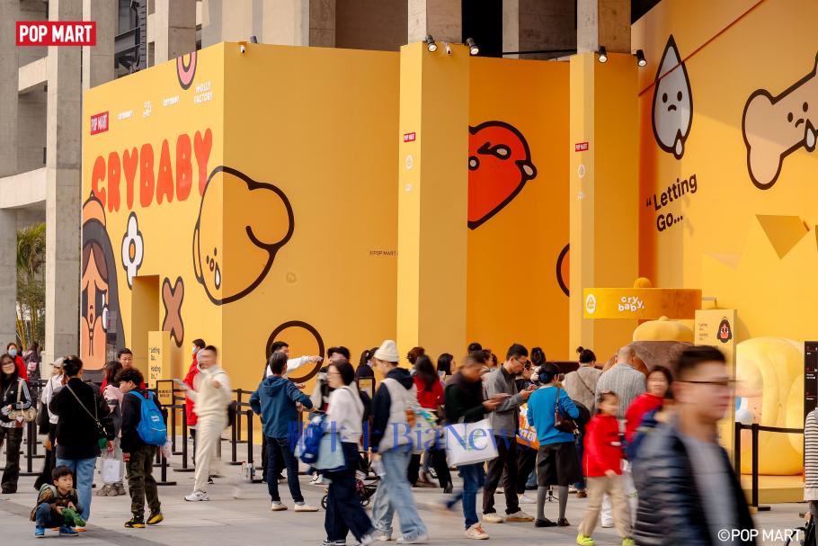 潮玩IP化身情感符号，Crybaby特展登陆上海