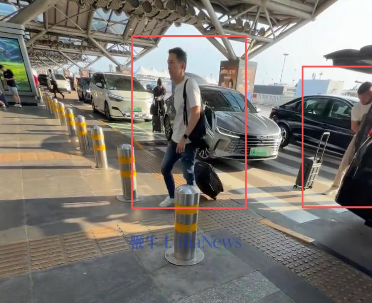 周受资现身北京机场，仅一人随行购泡泡玛特