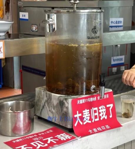 阿里食堂双11玩谐音梗:蒸大麦,大橙果