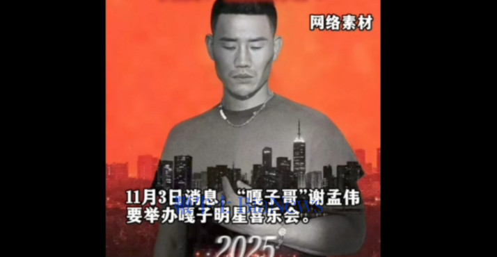 嘎子哥天塌了，线下演出被取消