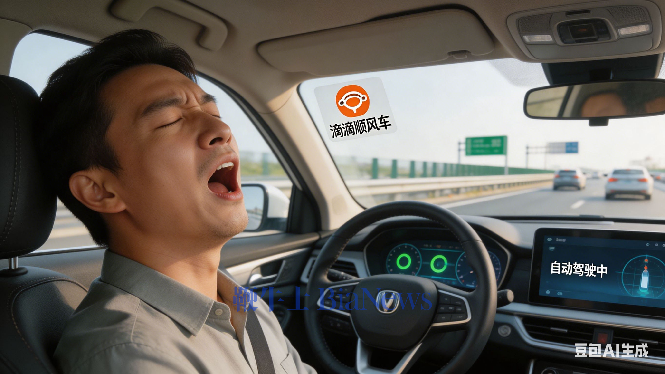 滴滴顺风车司机高速智驾睡觉打呼噜，滴滴出行：监管不到位，默认不许用智驾，律师：司机严重违法涉嫌刑事犯罪