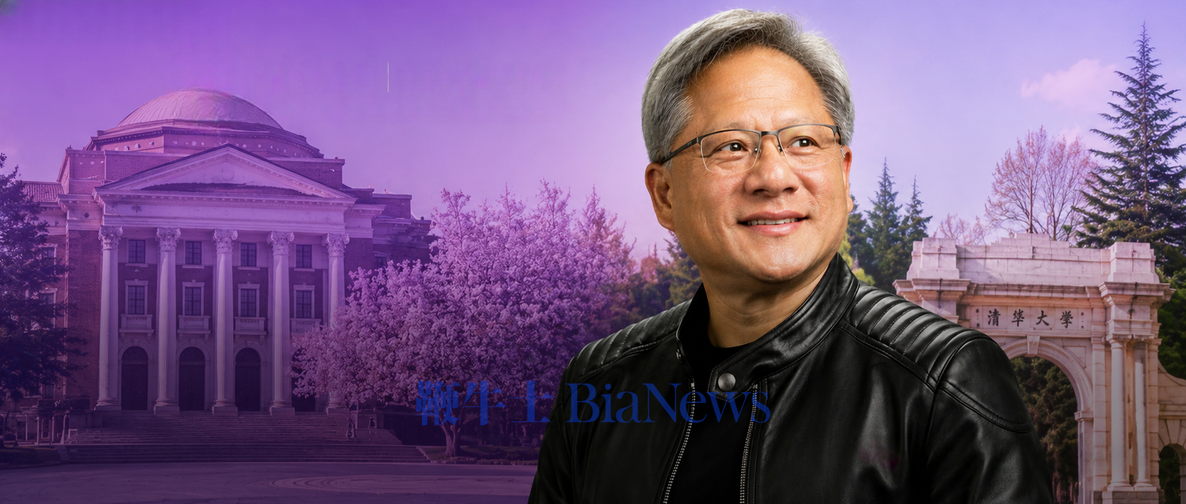 黄仁勋，入职清华！