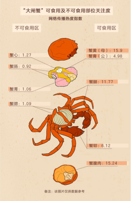 蟹的内部结构示意图图片